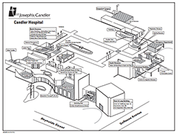 Candler Hospital Map