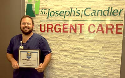 St. Joseph's/Candler Urgent Care Nurse Practitioner Robert Sizemore