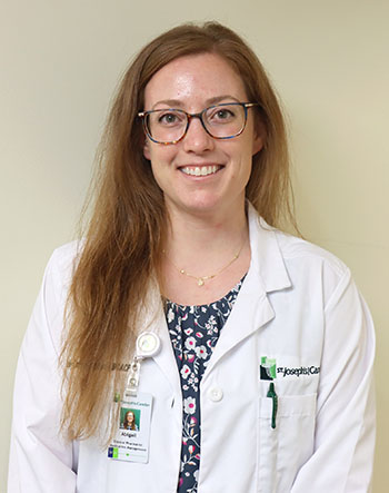 Abby Case, a clinical pharmacy specialist with the Center for Medication Management and St. Joseph's/Candler primary care offices in Richmond Hill and Rincon.