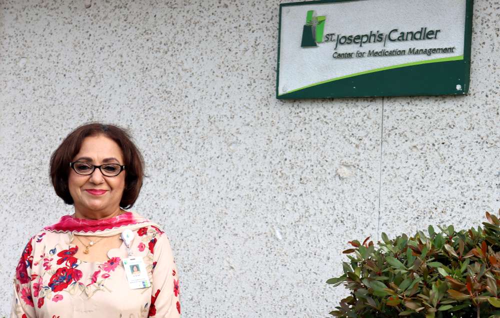 Afshan Nasrullah, practice administrator for the Center for Medication Management