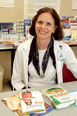 Aggie Cowan, dietitian and diabetes education specialist with St. Joseph’s/Candler