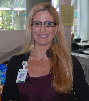 Andrea Manley, clinical dietitian with St. Joseph’s Hospital