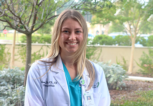 Anna Zugan, outpatient oncology dietitian for the Lewis Cancer & Research Pavilion in Bluffton and Hilton Head.