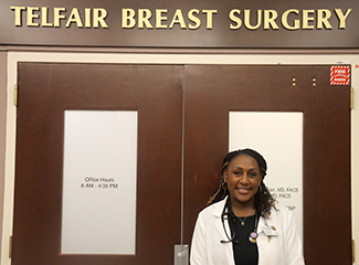 Candace Walton, nurse practitioner at Telfair Breast Surgery.