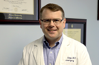 Dr. P. Ryan Lingo, board-certified neurosurgeon with the Neurosurgical & Spine Institute.
