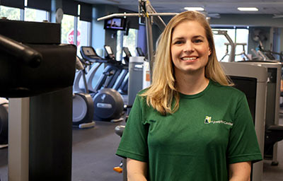 SJ/C Wellness Coordinator Brittney Hartl