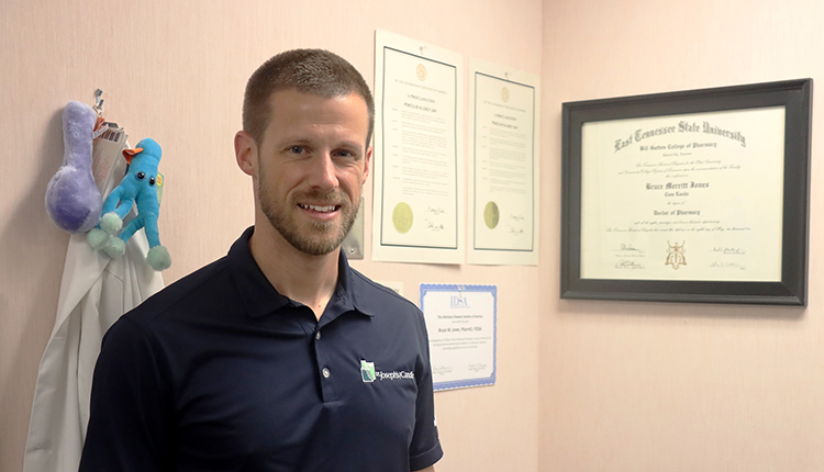 Pharmacist Bruce Jones
