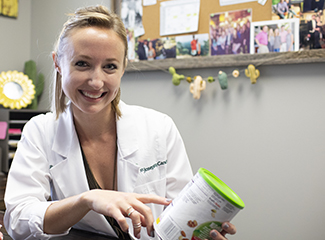 Chloe Paddison, education specialists and certified dietitian with the St. Joseph’s/Candler Diabetes Management program.