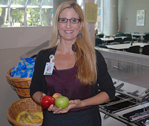 Andrea Manley, clinical registered dietitian at St. Joseph’s Hospital.