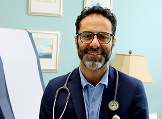 Dr. Ajaz Bulbul, medical oncologist with St. Joseph’s/Candler Infusion Center.