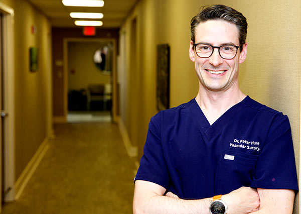 Dr. Peter Hunt, vascular surgeon