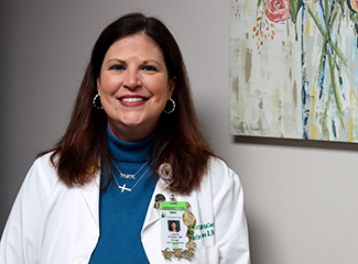 Laurie Frazee, manager of clinical care coordination for St. Joseph’s Hospital.