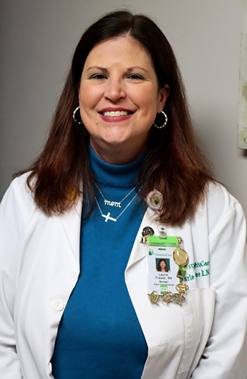 Laurie Frazee, manager of clinical care coordination for St. Joseph’s Hospital.