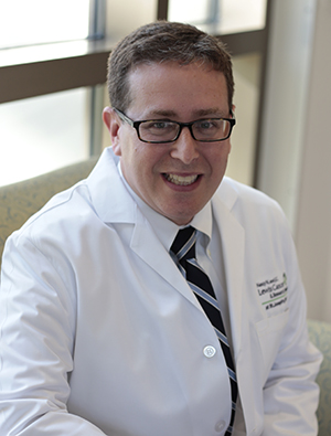Dr. Jeffrey Mandel, surgeon with SouthCoast Health – Surgery and member of the LCRP GI cancer multi-disciplinary team