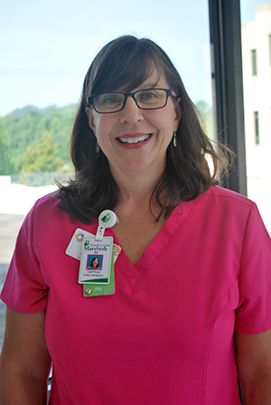 Marybeth Milton, board-certified lactation consultant at the Telfair BirthPlace