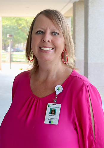 Jennifer Inabinett - experience having her first mammogram.