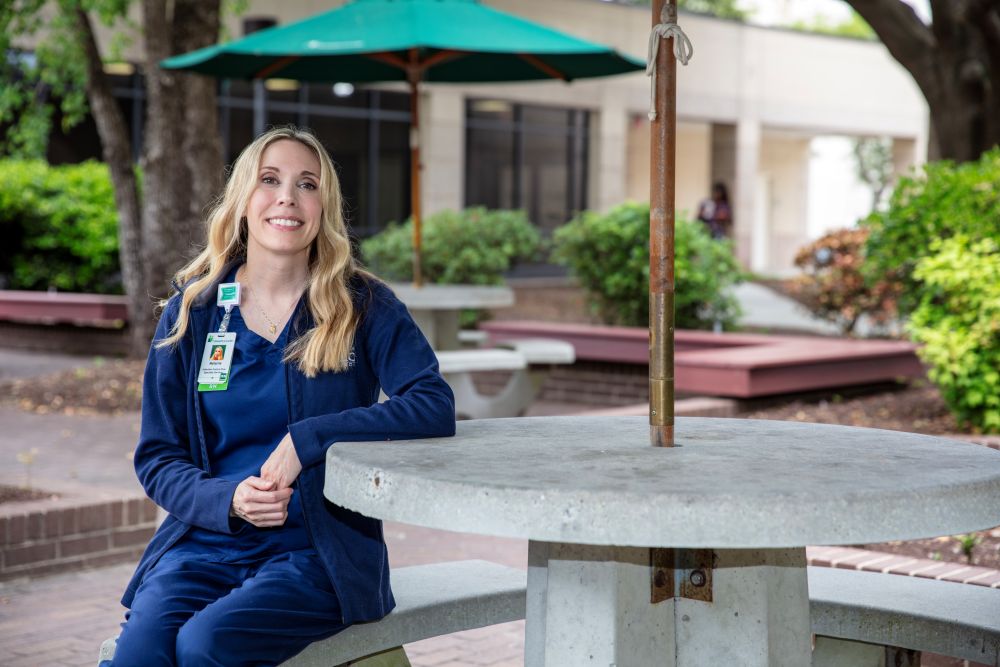 St. Joseph's/Candler nurse Melanie Humphus