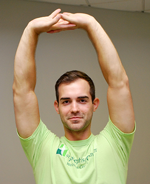 Michael Mahnken, exercise physiologist with the St. Joseph’s/Candler Wellness Center at Candler Hospital