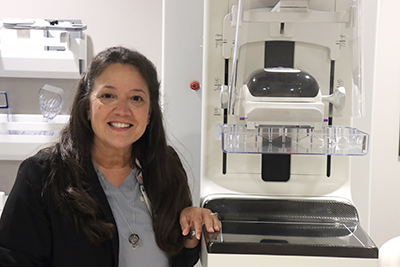 Pattie Barnes, mammography technologist with St. Joseph’s/Candler.