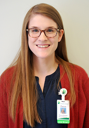 Payton Harpe, physical therapist with Candler Hospital Outpatient Rehabilitation