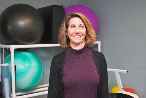Cindy Roberts, physical therapist