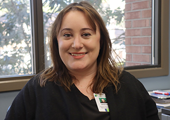 Amanda Kidd, speech language pathologist for St. Joseph’s/Candler’s outpatient speech therapy.