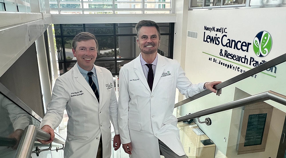 Dr. John Mikell and Dr. Gary Thomas, LCRP physicians in Bluffton