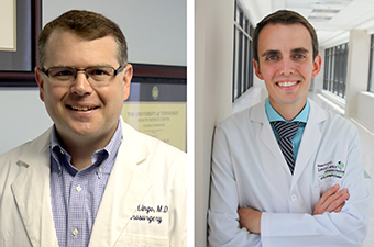Dr. P. Ryan Lingo, board-certified neurosurgeon with the Neurosurgical & Spine Institute and Dr. Stephen Ramey, radiation oncologist at the LCRP.
