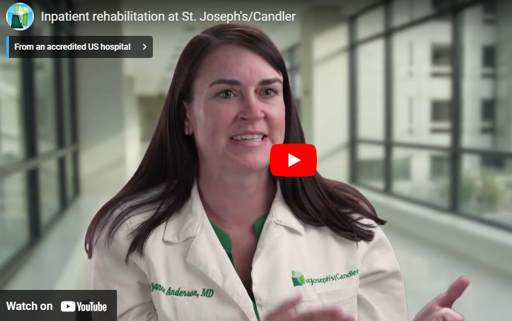 Dr. Suzanne Anderson, medical director of our rehab units.