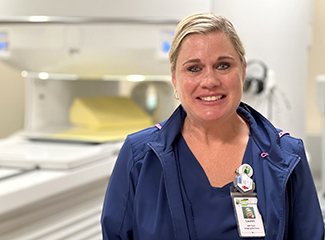 Lauren Hughes, technologist at the St. Joseph’s/Candler Imaging Center in Bluffton.