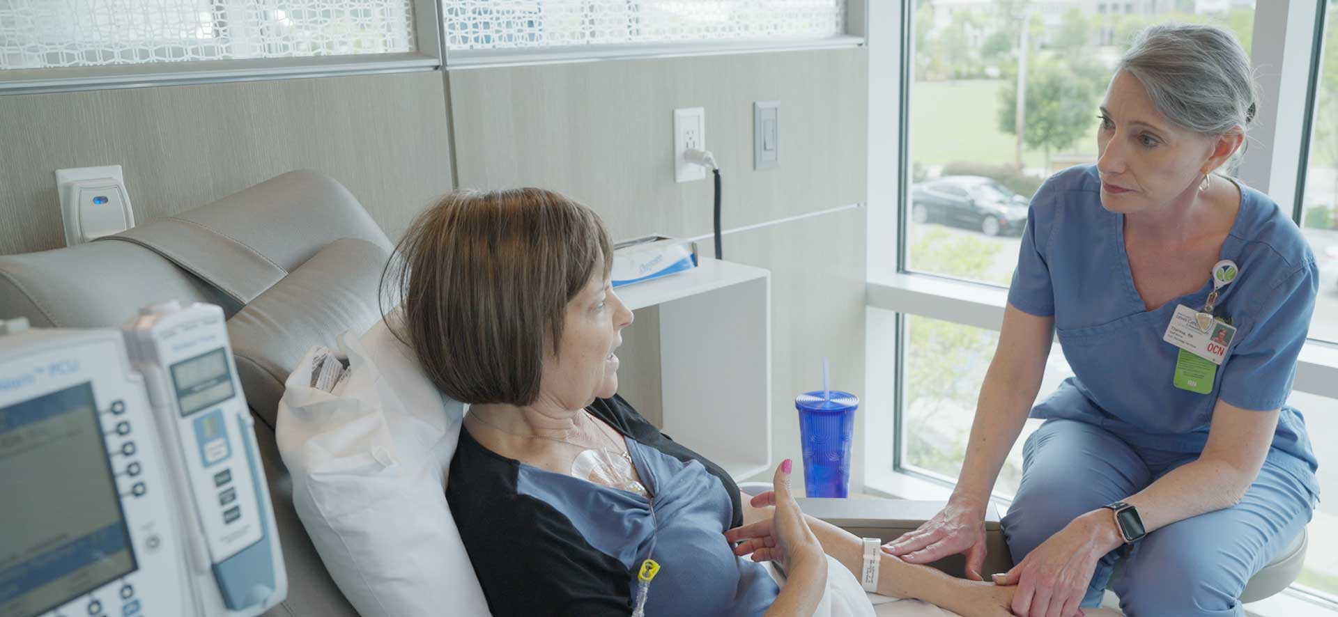 Multi-disciplinary oncology teams at the Nancy N. and J.C. Lewis Cancer & Research Pavilion at St. Joseph's/Candler