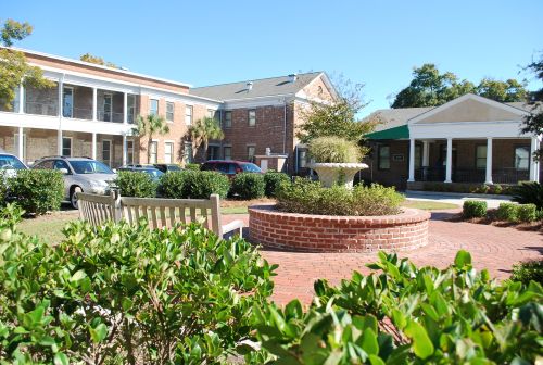 Outside view of the Georgia Infirmary