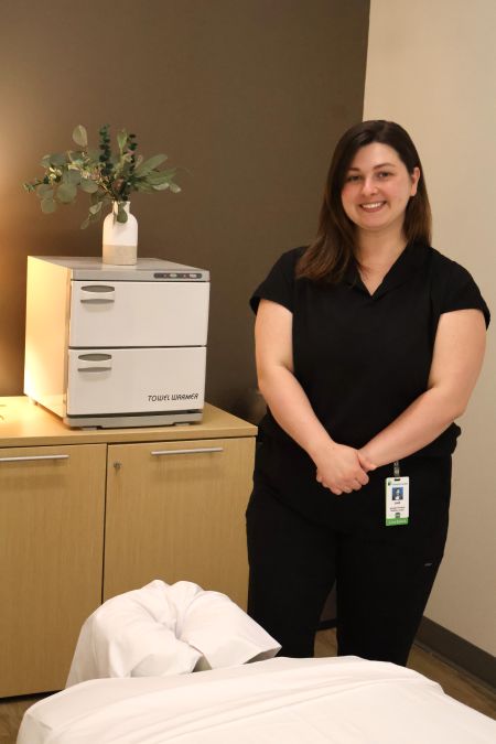 Leah Herrin, massage therapist