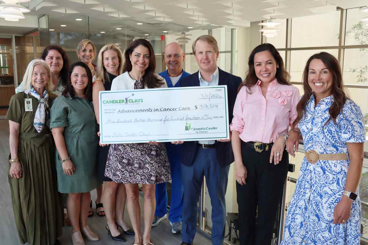 Candler Clays 2026 check presentation