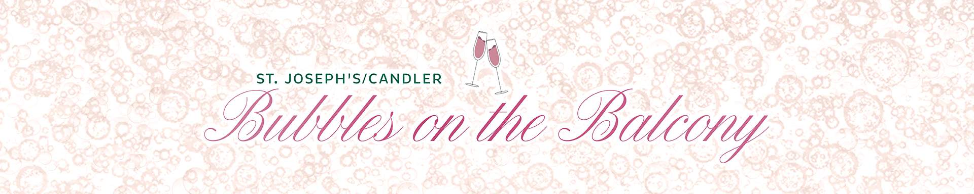 Bubbles on the Balcony web banner