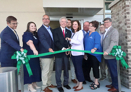 Black Creek ribbon cutting