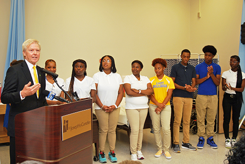 SCCPSS and SJ/C Partner to Form The Community Education and Health Screening Clinic at Beach High.