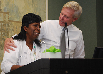Brenda Sellers, the Bed Czar of Candler Hospital.