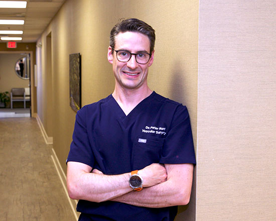 Vascular Surgeon Dr. Peter Hunt