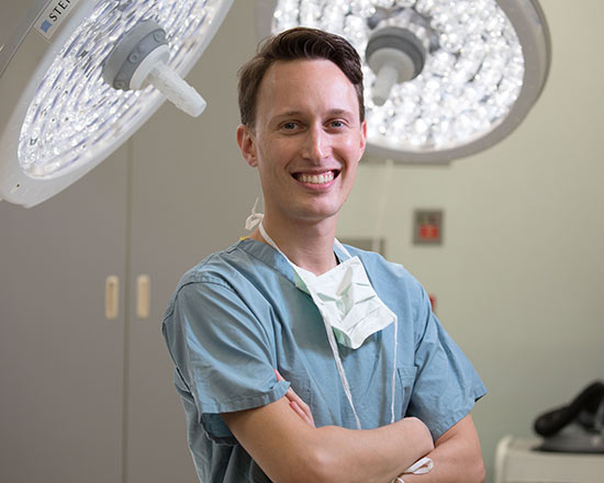 Surgeon Dr. Russell Kirks