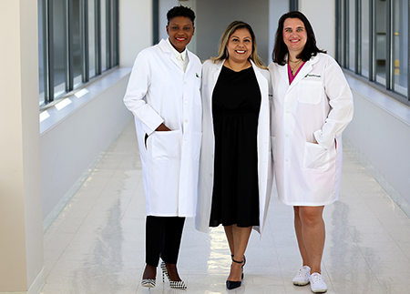 Drs. Dees, Saucedo-Baza and Dyke