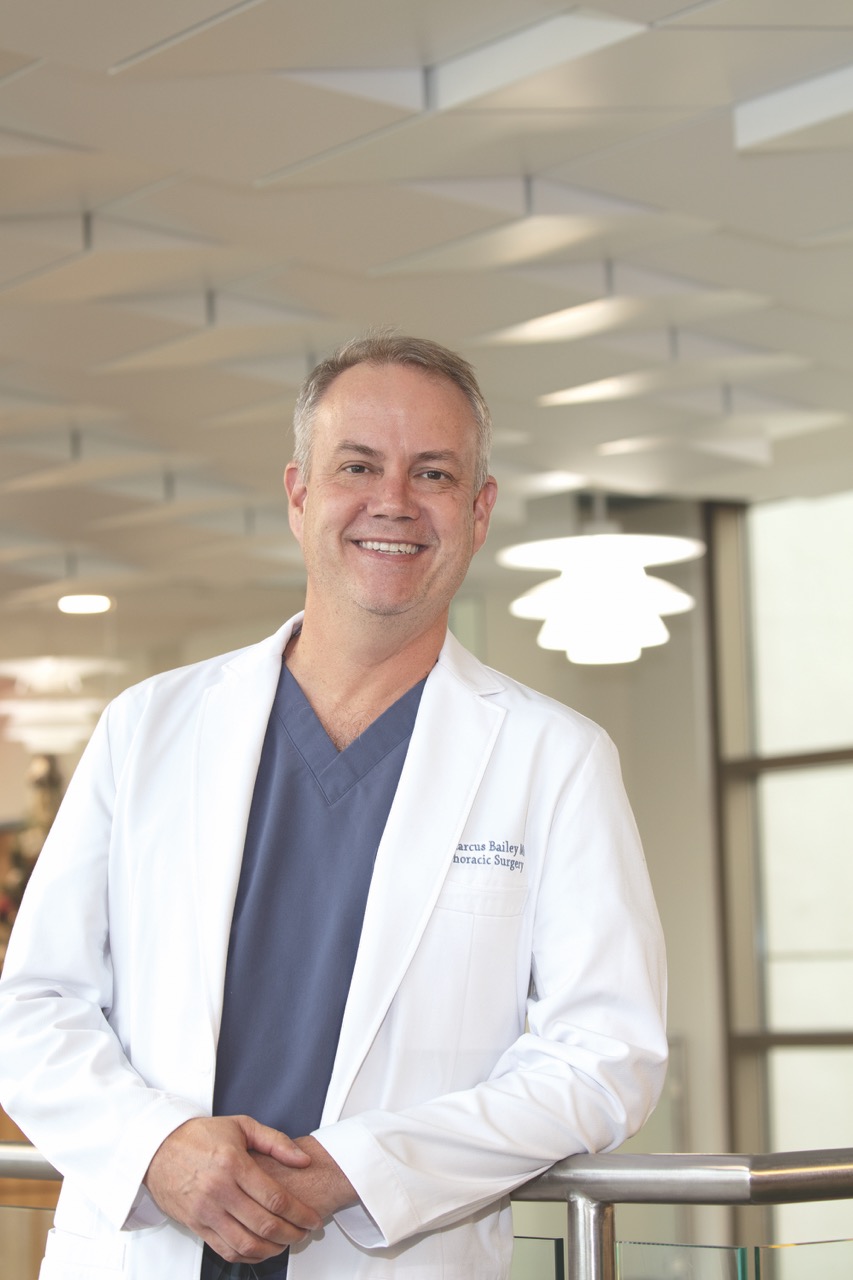 Dr. Marc Bailey, lung surgeon