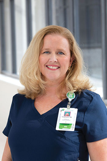 St. Joseph's/Candler nurse Stephanie Schnaible