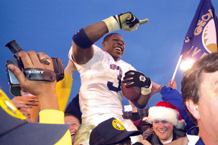 Former Georgia Southern Adrian Peterson