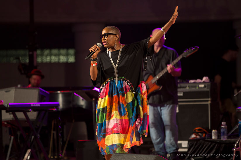 Singer Dolette McDonald