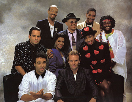 Dolette McDonald with Sting