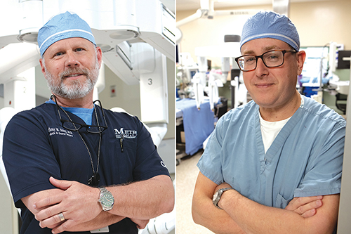 Dr. Anthony Foley and Dr. Jeffrey Mandel
