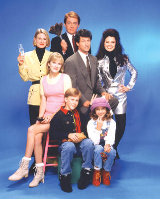 The cast of The Nanny